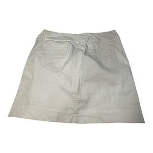 St John's Bay Stretch‎ Skirt Women's Beige A-Line Casual Career